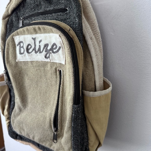 Belize backpack natural fibers neutral laptop - Picture 3 of 5